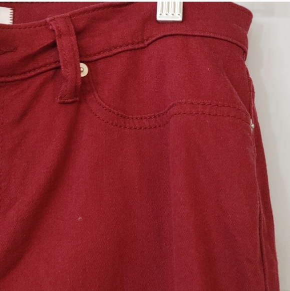 Lakeview denim x Stitch Fix dark red skinny jeans - Picture 2 of 7